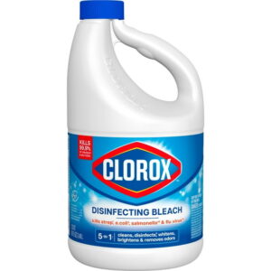 Clorox Disinfecting Liquid Bleach Cleaner, Regular Scent, 81 fl oz