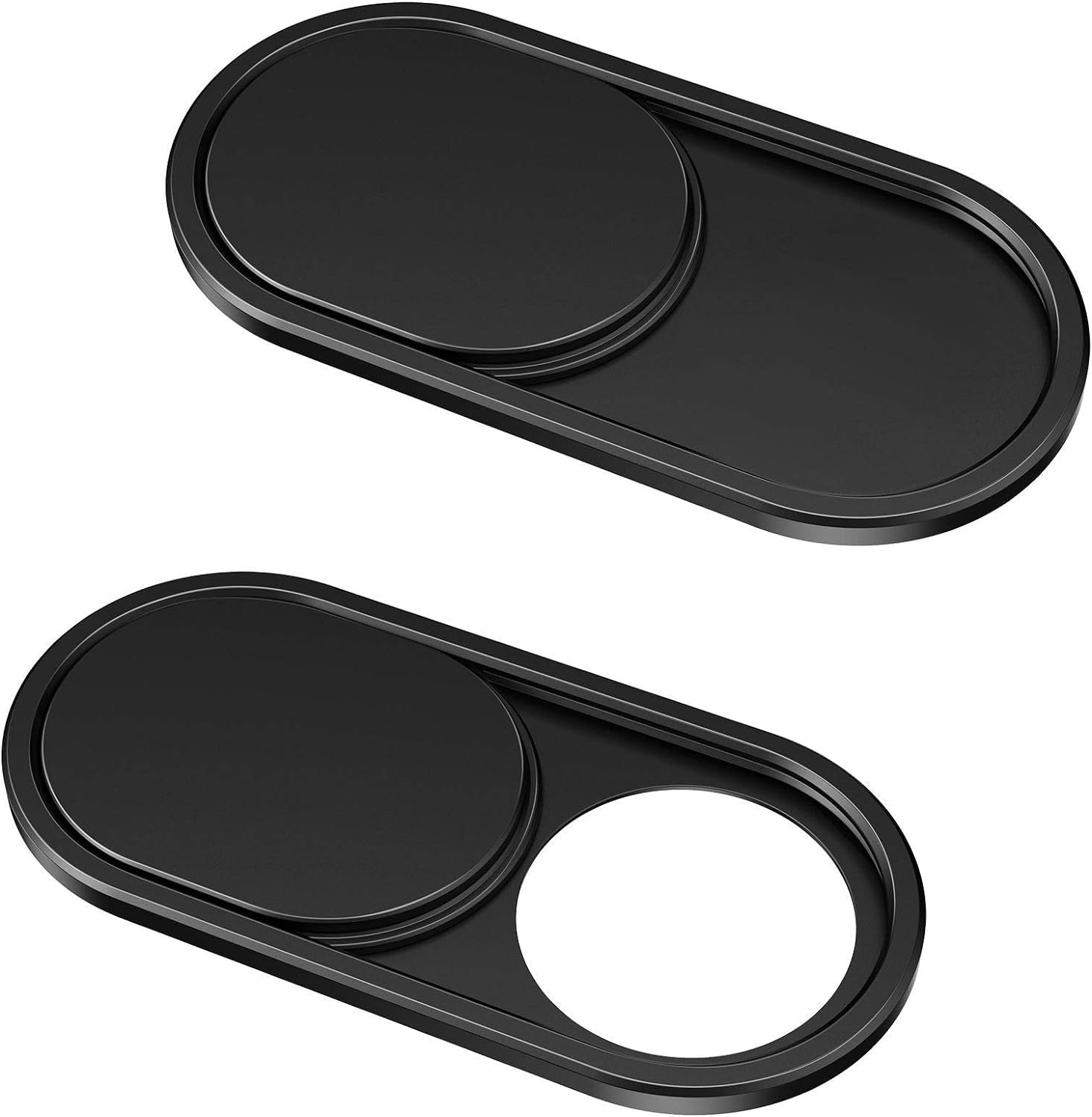 CloudValley Webcam Cover Slide[2-Pack], 0.023 Inch Ultra-Thin Metal Web Camera Cover for MacBook Pro, iMac, Laptop, PC, iPad Pro, iPhone 8/7/6 Plus, Protect Your Visual Privacy...