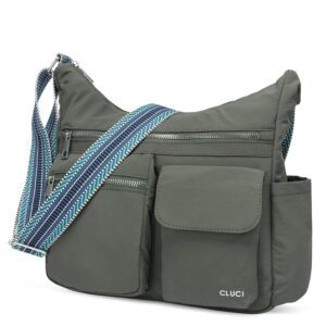 CLUCI Crossbody Bags For Women Shoulder Bag Purse for Women Nylon Handbag Purse For Ladies Waterproof