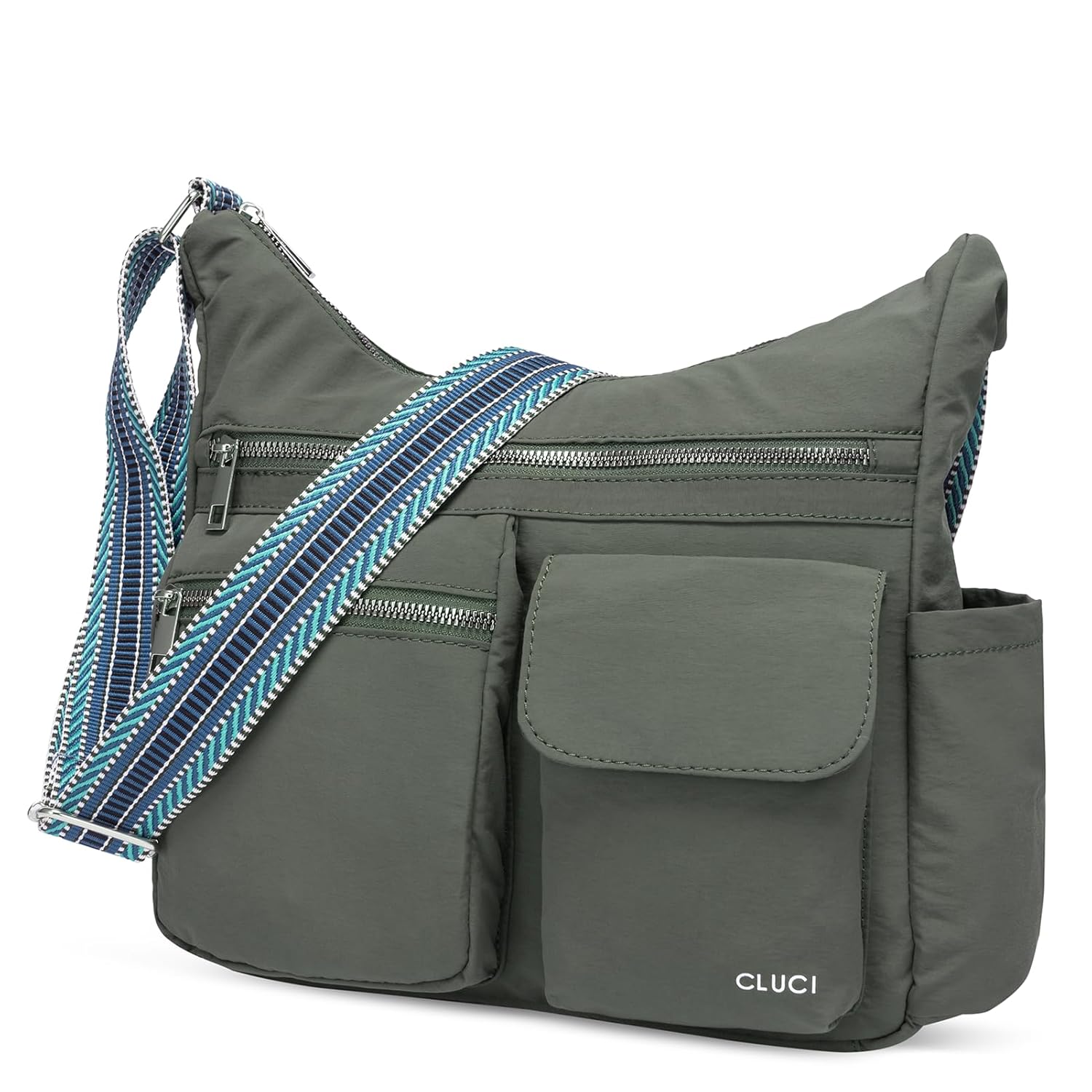 CLUCI Crossbody Bags For Women Shoulder Bag Purse for Women Nylon Handbag Purse For Ladies Waterproof