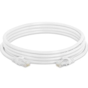 Cmple - Cat 6 Ethernet Cable 10 ft, Cat6 Patch Cables 10Gbps Network Lan Cord, 550MHz, RJ45 Connectors, Compatible with Gaming Computer, Laptop, Modem, Router, Gaming Console -...