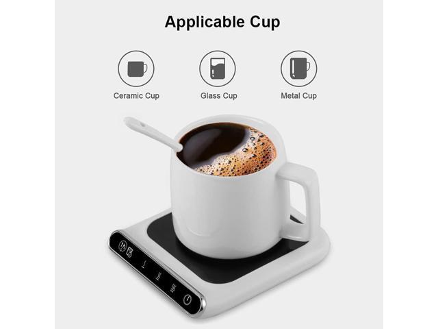 Coffee Mug Warmer & Cup Warmer For Desk With Intelligent Gravity Sensor Switch, Electric Beverage Warmer For Office Home Coffee Milk Tea Water