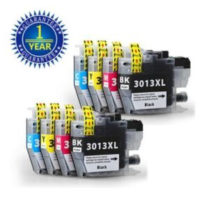 Compatible LC3013 Ink Cartridges Replacement for Brother LC3013 LC3011 Ink Cartridge Works with Brother MFC-J690DW MFC-J895DW Brother MFC-J497DW
