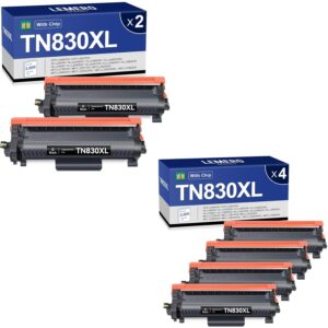 Compatible TN830XL Toner for Brother Printer Replacement for TN830XL TN830 TN-830XL TN 830XL Toner for HL-L2460DW DCP-L2640DW HL-L2405W MFC-L2820DW HL-L2400D HL-L2480DW...