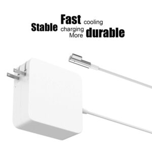 Compatible wth Mac Book Pro Charger,60W Power Adapter L-Tip Magnetic Connector Charger and Compatible with 13 lnch Before Mid 2012 Old
