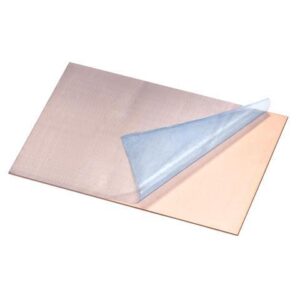 Copper Sheet, Metal Copper Plates 5.9" Length x 3.9" Width x 0.03" Thick