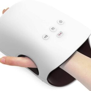 CORN Hand Massager - Cordless Hand Massager with Heat and Compression for Arthritis and Carpal Tunnel - Gifts for Women(White)