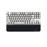 CORN X3A Mechanical Gaming Keyboard White LED Backlit Wired Type-C/2.4G Keyboard with Blue Switches for Windows PC Office and Working-PBT