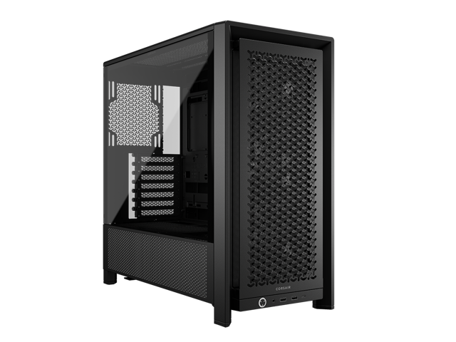 Corsair FRAME 4000D RS Computer Case w/ 3X CORSAIR RS Fans- Black