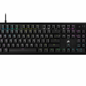 CORSAIR K70 CORE RGB Mechanical Gaming Keyboard - CORSAIR Red Linear Switches - Sound Dampening - Rotary Dial - Aluminum Top Plate - Onboard Storage -