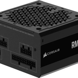 CORSAIR RM650e (2025) Fully Modular Low-Noise ATX Power Supply with 12V-2x6 Cable – ATX 3.1 & PCIe 5.1 Compliant, Cybenetics Gold Efficiency, 105°C-Rated Capacitors, Modern...