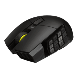 Corsair Scimitar Elite Wireless SE MMO Gaming Mouse – 33000 DPI, 16 Programmable Buttons, Adjustable Key Slider, Elgato Stream Deck Integration,