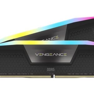 CORSAIR Vengeance RGB 32GB (2 x 16GB) 288-Pin PC RAM DDR5 6400 (PC5 51200) Desktop Memory Model CMH32GX5M2N6400C36