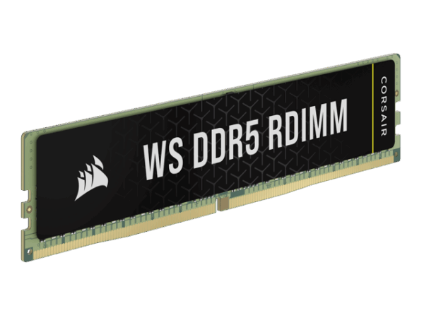 CORSAIR WS RDIMM Series 64GB (4 x 16GB) ECC Registered DDR5 6000 (PC5 48000) Server Memory