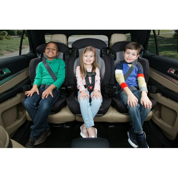 Cosco Kids Finale 2-in-1 Booster Car Seat, Fiberwave, Toddler, Unisex