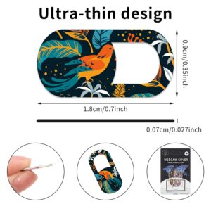 CREPUSCOLO 6 Pack Webcam Cover Slide Ultra Thin 0.027 inch Camera Laptop Cover Slider Flower Camera Blocker Web Camera Privacy Cover for Computer Desktop Laptop PC Smartphone...