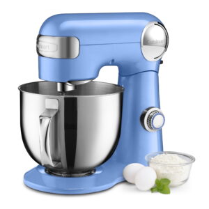 Cuisinart Precision Master 5.5-Quart Stand Mixer, Periwinkle Blue