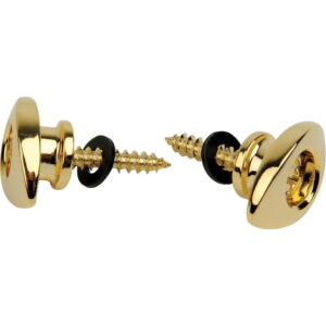 D'Addario Elliptical End Pins, Gold