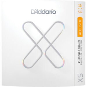 D'Addario XS Acoustic Phosphor Bronze Strings Light Top/Medium Bottom 12-56