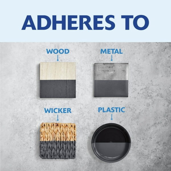 Dark Gray, Rust-Oleum American Accents 2X Ultra Cover Gloss Spray Paint- 12 oz, 6 Pack