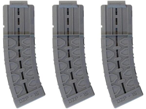 Dart Zone Pro-Series 15-Round Standard-Length Dart Magazine 3-Pack, Gray Dart Zone Pro-Series 15-Round Standard-Length Dart Magazine 3-Pack, Gray