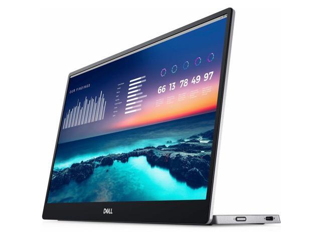 Dell 14-Inch FHD LED Portable Monitor with Dual-Screen Productivity, in-Plane Switching, USB-C Connectivity, Low Blue Light, and Display Manager