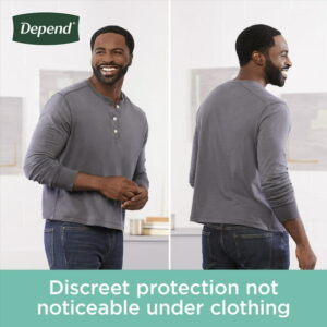 Depend Fresh Protection Incontinence Underwear for Men, Adult Diapers, XL, 26 Count