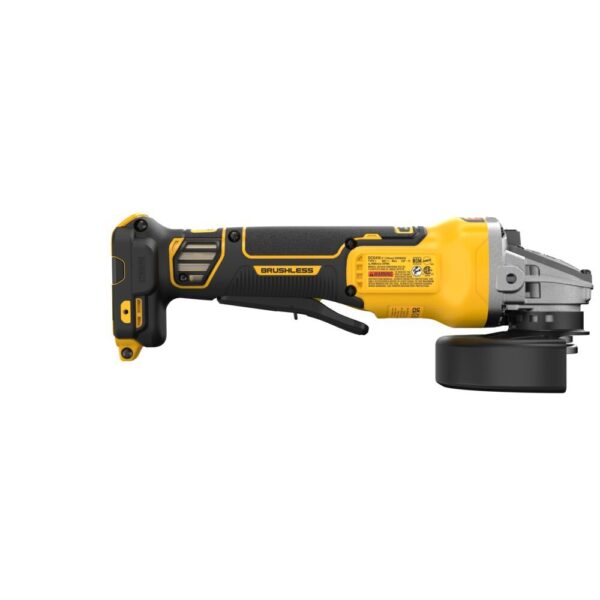 Dewalt DCG410B 20V 4.5" - 5" MAX XR Brushless Angle Grinder - Bare Tool