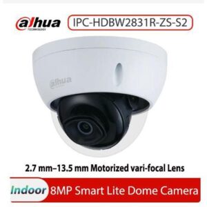 DH IPC-HDBW2831R-ZS-S2 8MP Lite IR Vari-focal Dome Network Camera Vandalproof IP Camera