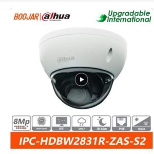 DH Original IPC-HDBW2831R-ZAS-S2 8MP Electric Zoom Max IR Distance 60 MLite Vari-focal Dome Network Camera IK10 Protection Black