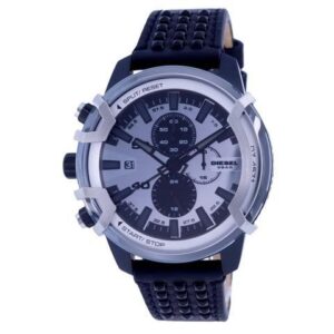 Diesel Griffed Chronograph Leather Quartz DZ4571 Men's Watch
