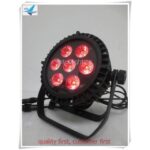 DMX Led Par Can Light 7x18w RGBWA UV 6in1 Led Par IP65 Strobe Luminous Outdoor Led Par For Stage Dj Disco Night Clubs