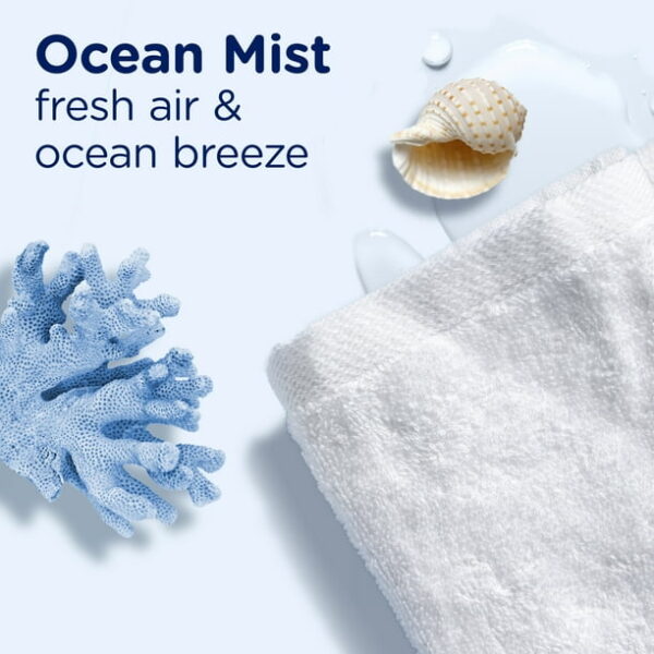 Downy Light In-Wash Scent Booster Laundry Beads, No Heavy Perfumes, Ocean Mist Scent, 18.2 oz