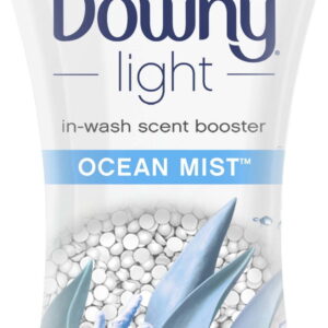Downy Light In-Wash Scent Booster Laundry Beads, No Heavy Perfumes, Ocean Mist Scent, 24 oz