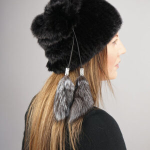 Draw Slouch Hat - Black Mink