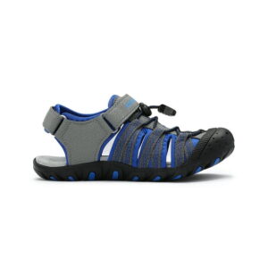 Dream Pairs Boys Girls Summer Athletic Sandals Kids Beach Walking Sandals 171111-K GREY/ROYAL Size 10 toddler