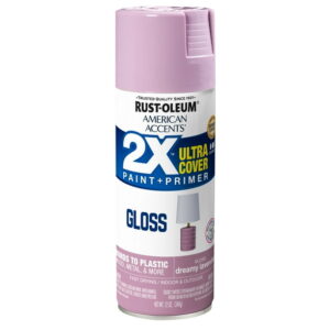 Dreamy Lavender, Rust-Oleum American Accents 2X Ultra Cover Gloss Spray Paint- 12 oz, 6 Pack