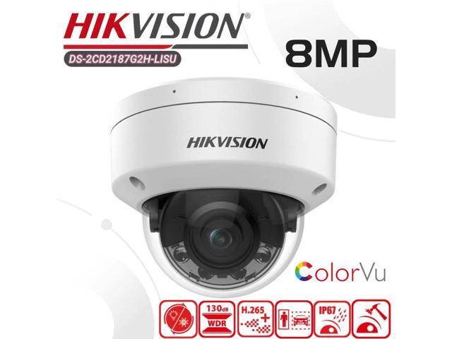 DS-2CD2187G2H-LISU 2.8mm 8MP ColorVu AcuSense Smart-Hybrid-Light PoE Camera