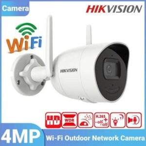 DS-2CV2041G2-IDW 4MP Two-Way Audio Bullet Network WI-FI IP Camera