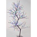 Dual Control Double-S Cherry Blossom Tree - White & RGB - 336 LEDs