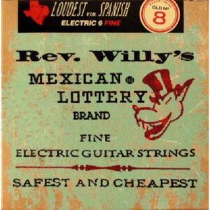 Dunlop - RWN0840 - Reverend Willy Light Electric Guitar Strings - .008-.040