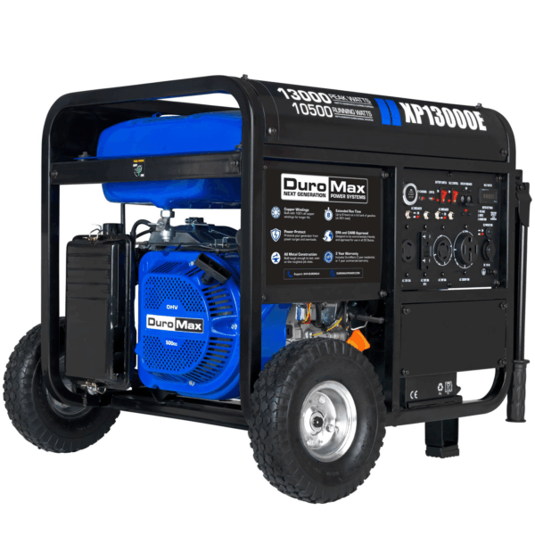 DuroMax XP13000E 13,000 Watt Portable Gas Powered Generator DuroMax XP13000E 13,000 Watt Portable Gas Powered Generator
