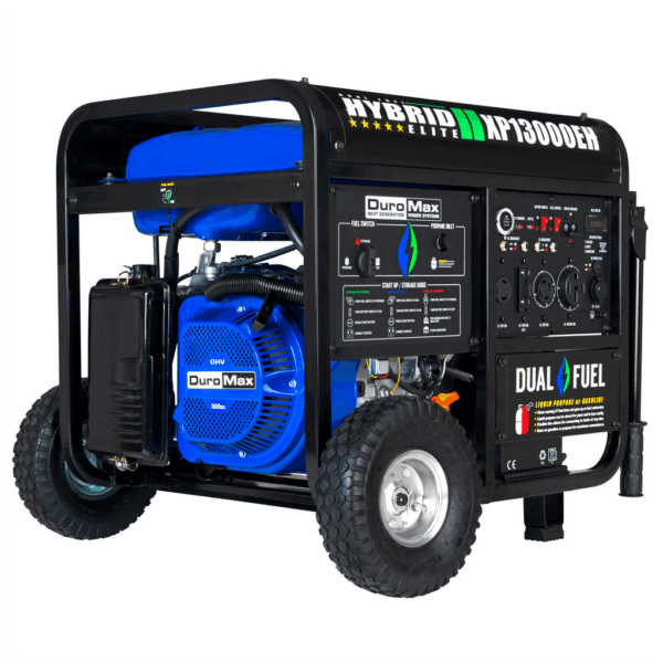 DuroMax XP13000EH 13,000 Watt Portable Dual Fuel Gas Propane Generator DuroMax XP13000EH 13,000 Watt Portable Dual Fuel Gas Propane Generator