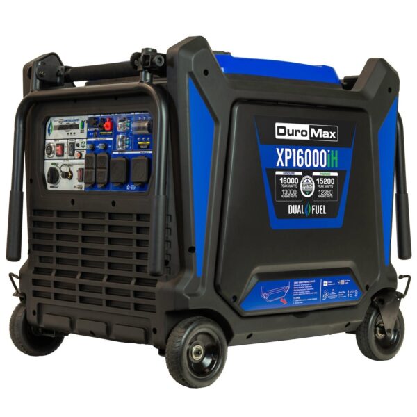 DuroMax XP16000iH 16,000 Watt Dual Fuel Portable Inverter Generator w/ CO Alert DuroMax XP16000iH 16,000 Watt Dual Fuel Portable Inverter Generator w/ CO Alert