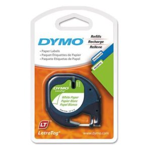 Dymo Labels LabelWriter 3-1/2"Wx1-1/8"H 12 RL/PK White 2050768