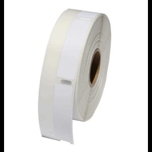 Dymo LabelWriter 30346 Self-Adhesive Library Barcode Labels, 1/2" x 1 7/8" , White, 600 Labels, Compatible