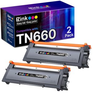 E-Z Ink Compatible TN660 Toner Cartridge Replacement for Brother TN-660 TN660 TN630 High Yield to Use with HL-L2380DW HL-L2320D HL-L2340DW DCP-L2540DW MFC-L2700DW MFC-L2720DW...