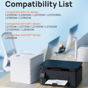 E-Z Ink Compatible TN760 Toner Cartridges Replacement for Brother TN-760 TN730 TN-730 to Use with HL-L2350DW HL-L2395DW HL-L2390DW HL-L2370DW MFC-L2750DW MFC-L2710DW DCP-L2550DW...