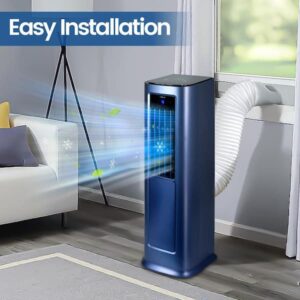 Edendirect 9,000 (DOE) BTU Portable Air Conditioner Cools 900 sq.ft. with Heat, Dehumidifier, AC unit with Remote KTJEACB0305