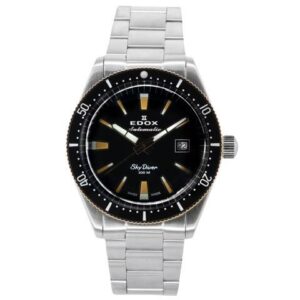 Edox Skydiver Limited Edition Swiss Automatic 80126357RNMNIRB 300M Mens Watch